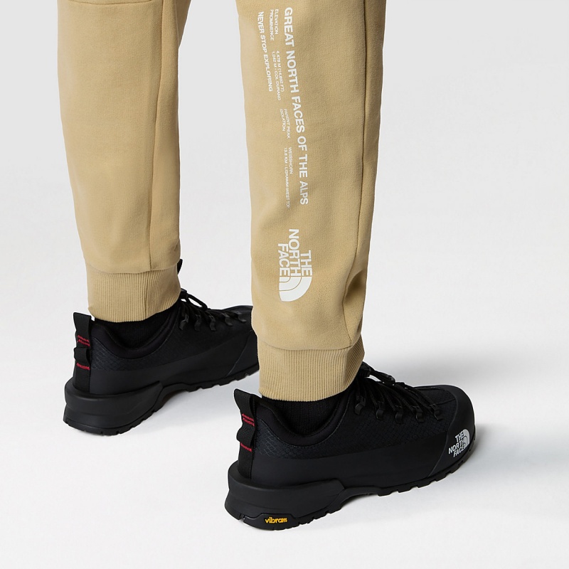 The North Face Matterhorn Face Joggers Khaki Stone | NBYKQW-240