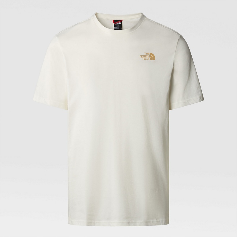 The North Face Matterhorn Face T-Shirt Gardenia White | MPZBLQ-293