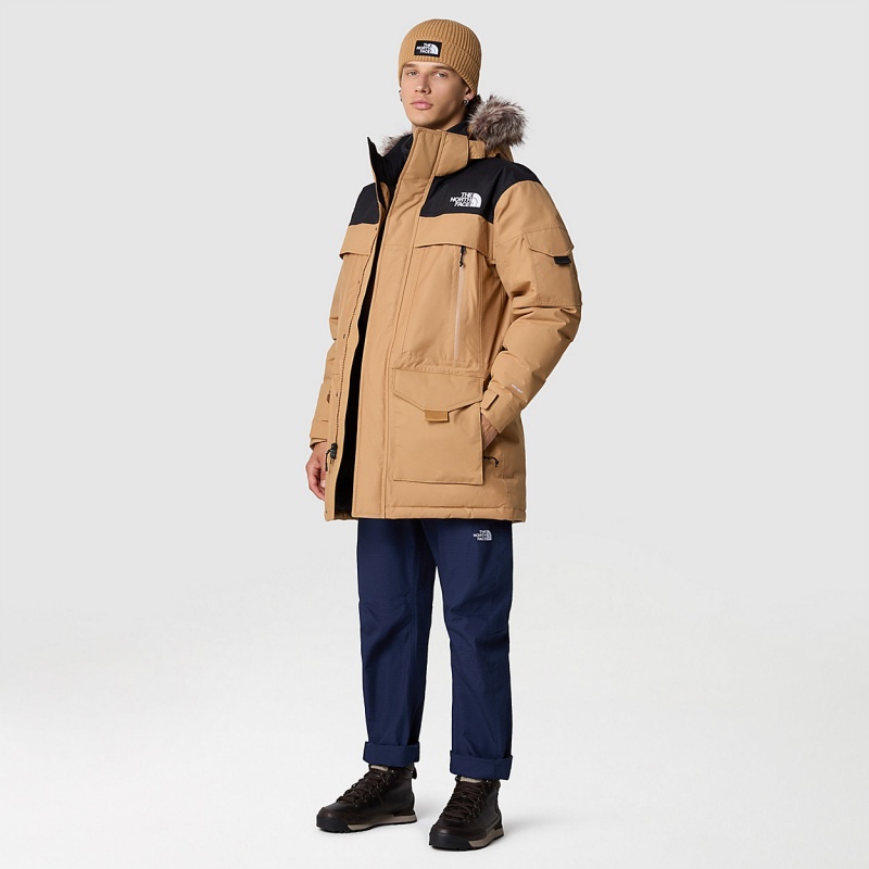 The North Face McMurdo 2 Parka Almond Butter/Tnf Black | SKAEZC-105