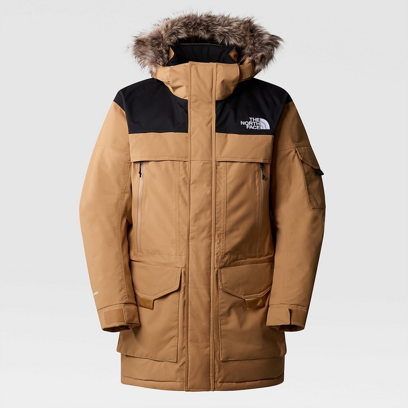 The North Face McMurdo 2 Parka Almond Butter/Tnf Black | SKAEZC-105