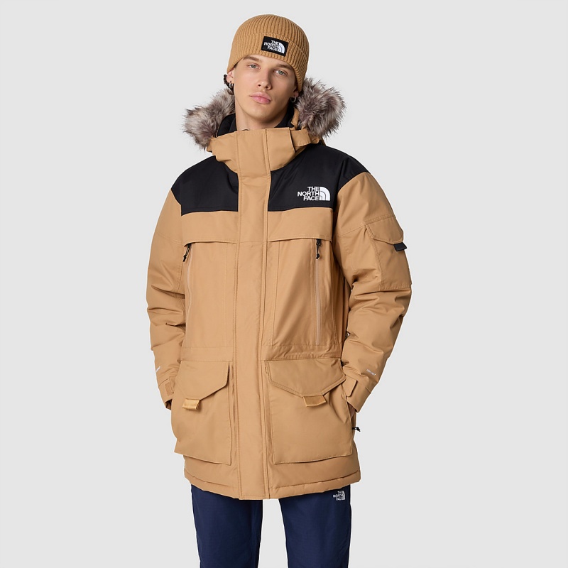 The North Face McMurdo 2 Parka Almond Butter/Tnf Black | SKAEZC-105