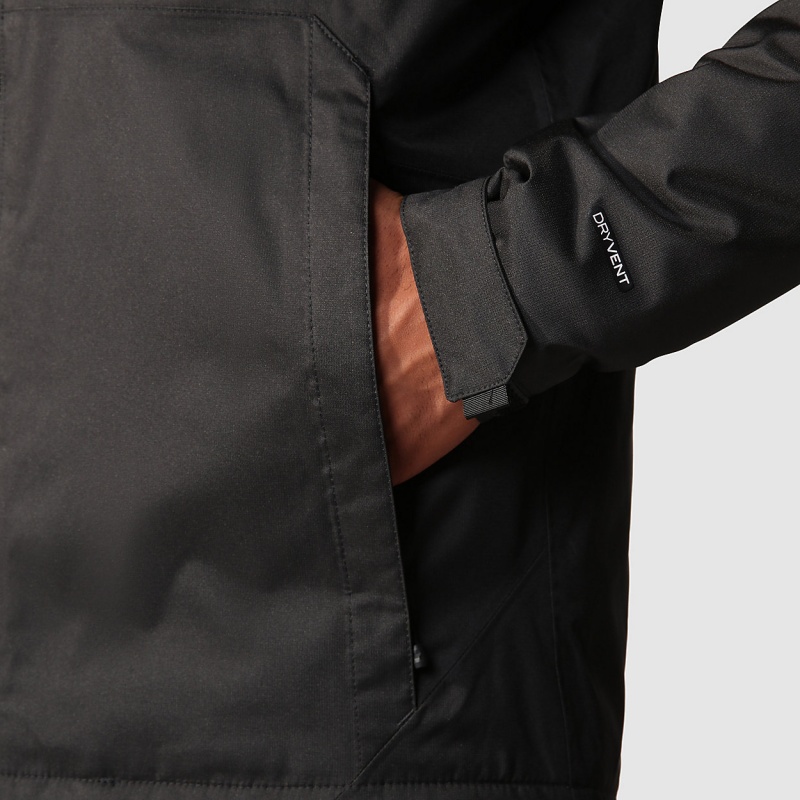 The North Face Millerton Insulated Jacket Tnf Black | DLETGP-540