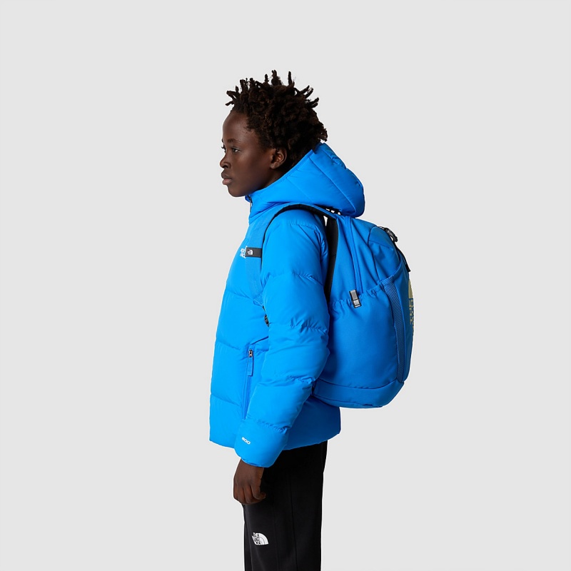 The North Face Mini Recon Backpack Optic Blue - Asphalt Grey - Sun Sprite | TUDEIB-290