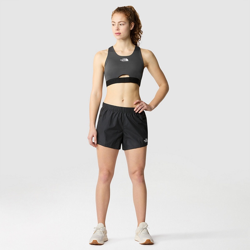 The North Face Mountain Athletics Bra Asphalt Grey - Tnf Black | BARKHI-321