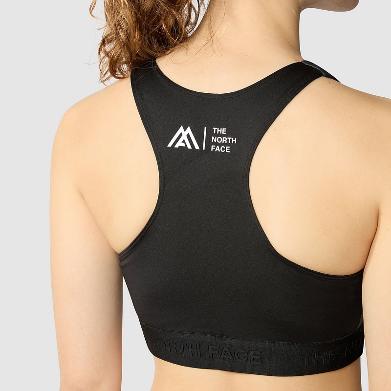 The North Face Mountain Athletics Bra Asphalt Grey - Tnf Black | BARKHI-321