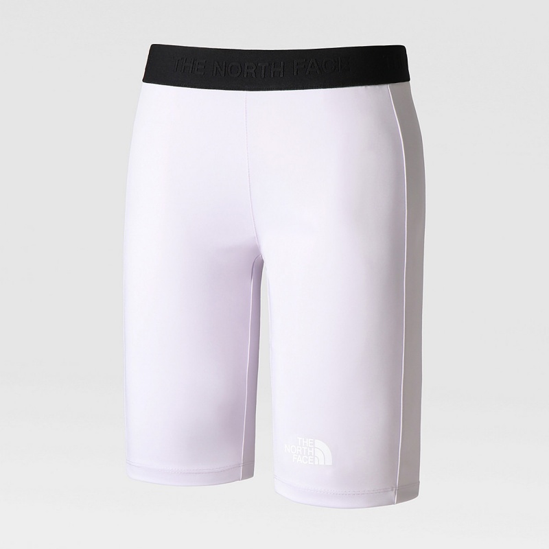 The North Face Mountain Athletics High-Waisted Shorts Lavender Fog | EXJFNA-520