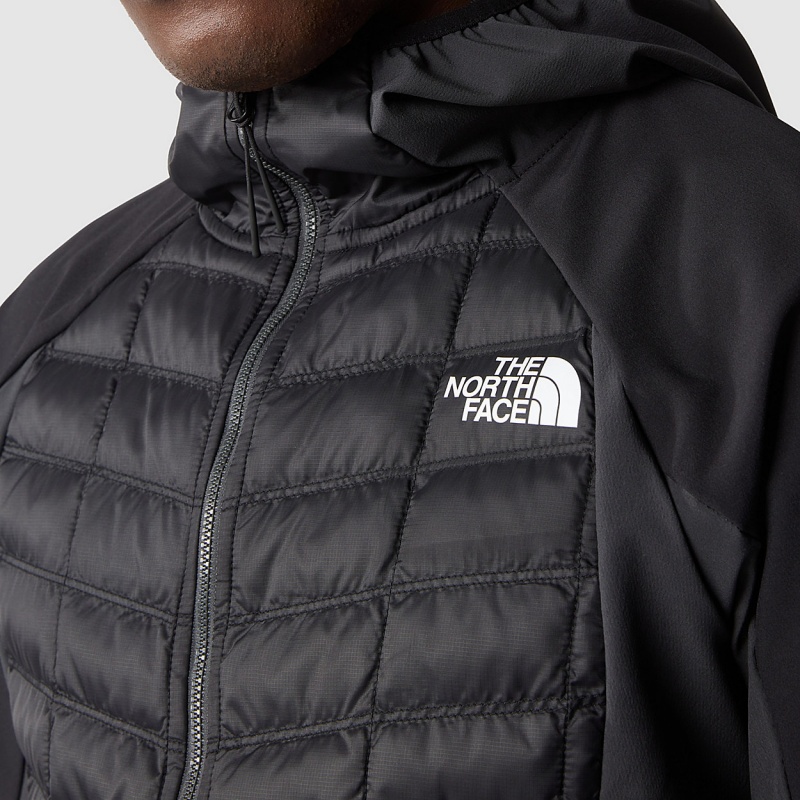 The North Face Mountain Athletics Lab Hybrid ThermoBall™ Jacket Tnf Black - Asphalt Grey - Tnf Black | EOCTWV-301