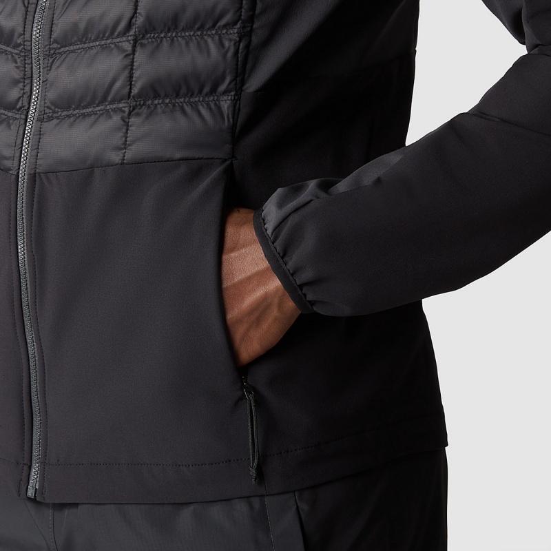 The North Face Mountain Athletics Lab Hybrid ThermoBall™ Jacket Tnf Black - Asphalt Grey - Tnf Black | EOCTWV-301