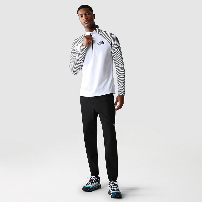 The North Face Mountain Athletics Lab Lite Fleece Tnf White | CGBNZD-703