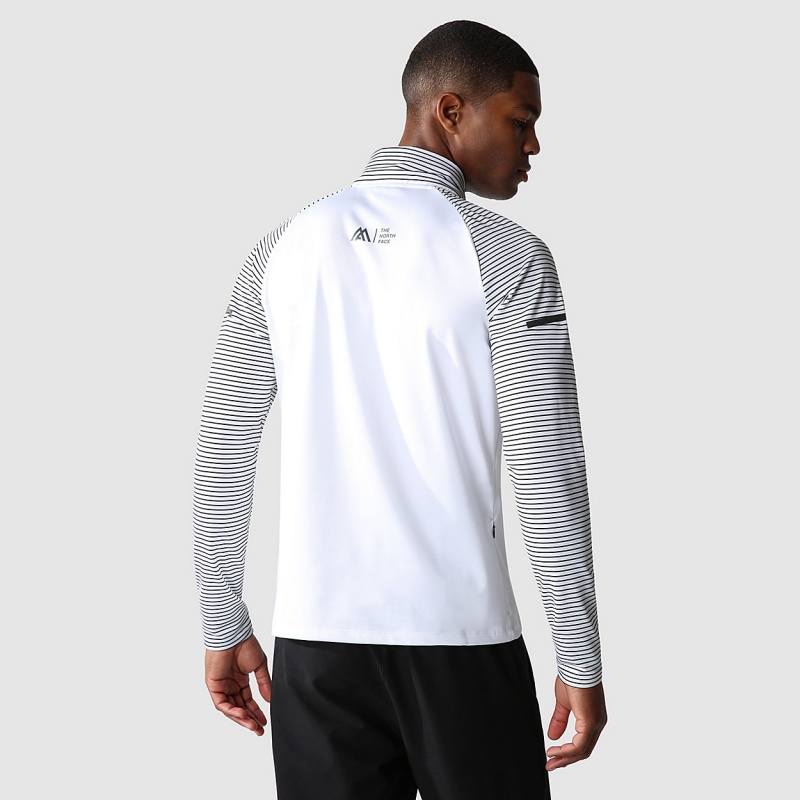 The North Face Mountain Athletics Lab Lite Fleece Tnf White | CGBNZD-703