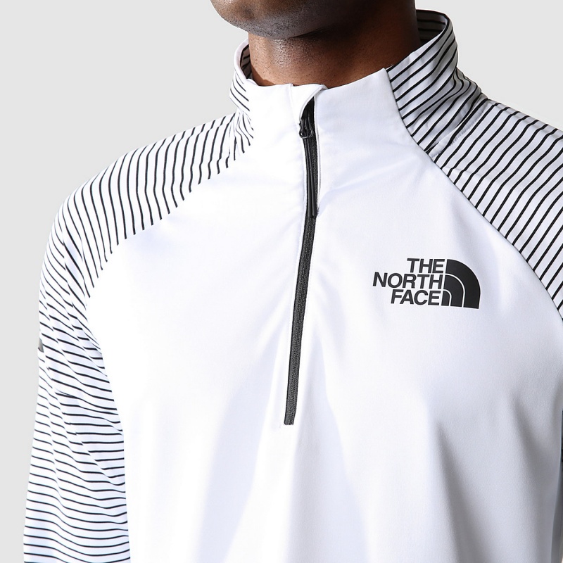 The North Face Mountain Athletics Lab Lite Fleece Tnf White | CGBNZD-703