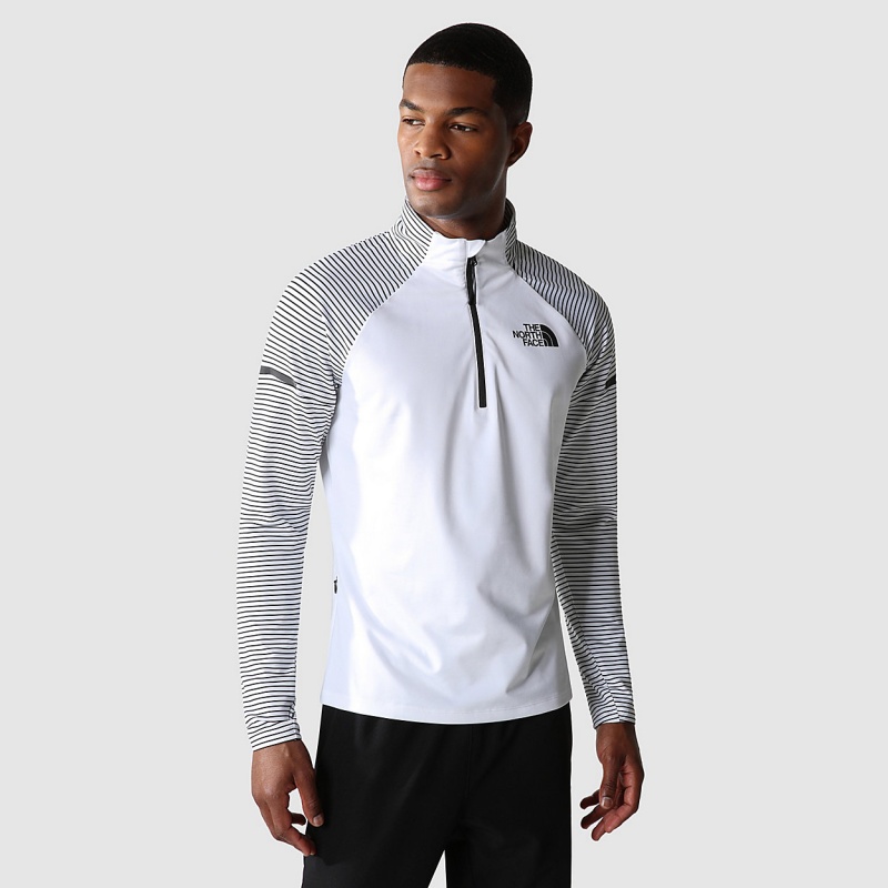 The North Face Mountain Athletics Lab Lite Fleece Tnf White | CGBNZD-703