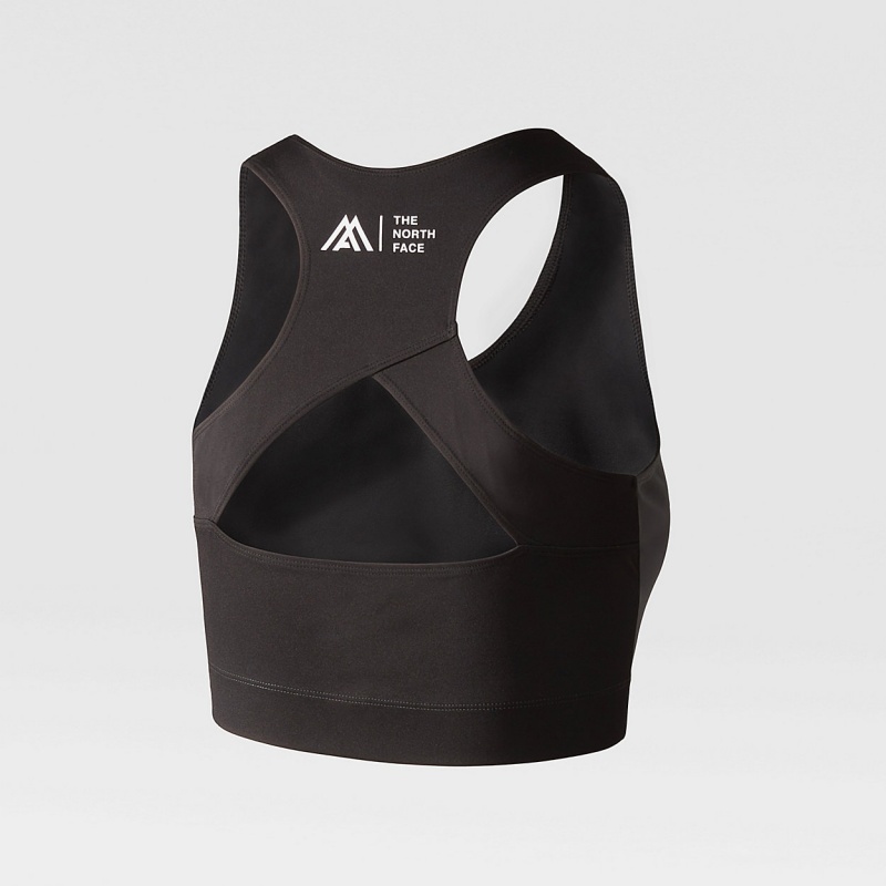 The North Face Mountain Athletics Tanklette Asphalt Grey - Tnf Black | PEZOHQ-862