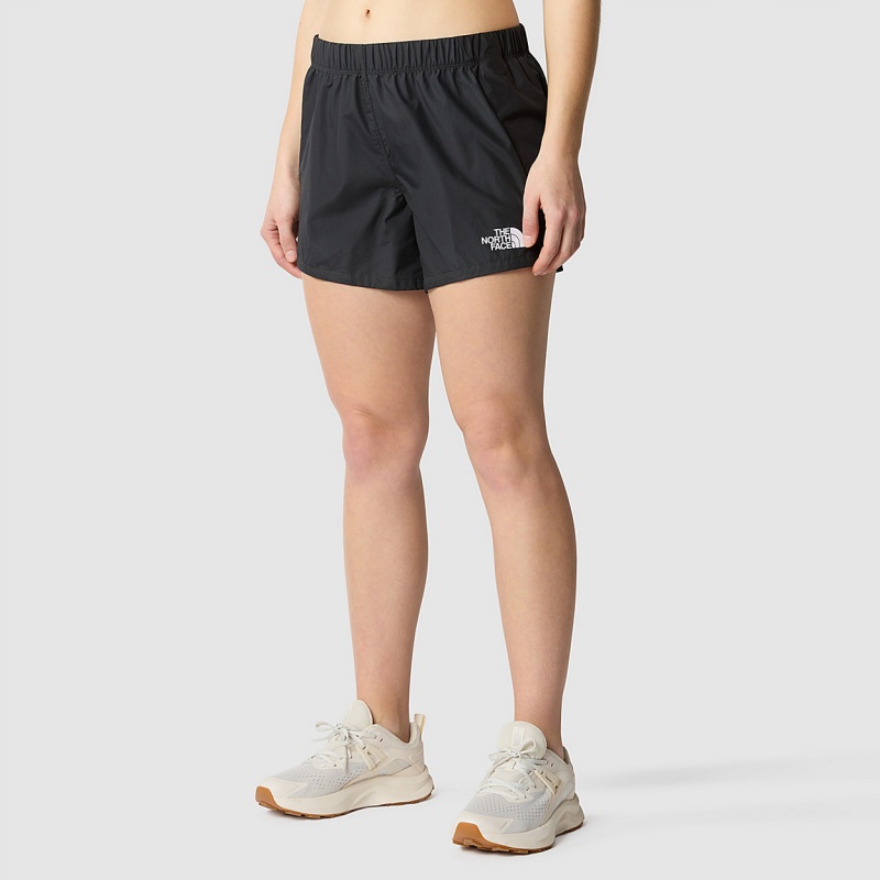 The North Face Mountain Athletics Woven Shorts Asphalt Grey - Tnf Black | MQWJGK-305