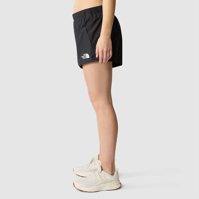 The North Face Mountain Athletics Woven Shorts Asphalt Grey - Tnf Black | MQWJGK-305