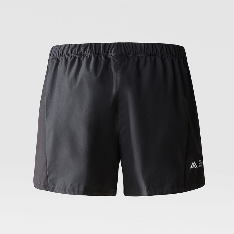 The North Face Mountain Athletics Woven Shorts Asphalt Grey - Tnf Black | MQWJGK-305