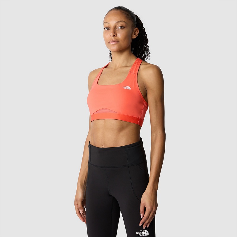 The North Face Movmynt Bra Radiant Orange | XLOHDZ-759