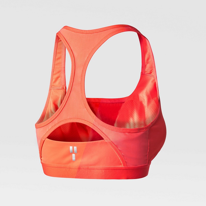 The North Face Movmynt Bra Radiant Orange | XLOHDZ-759