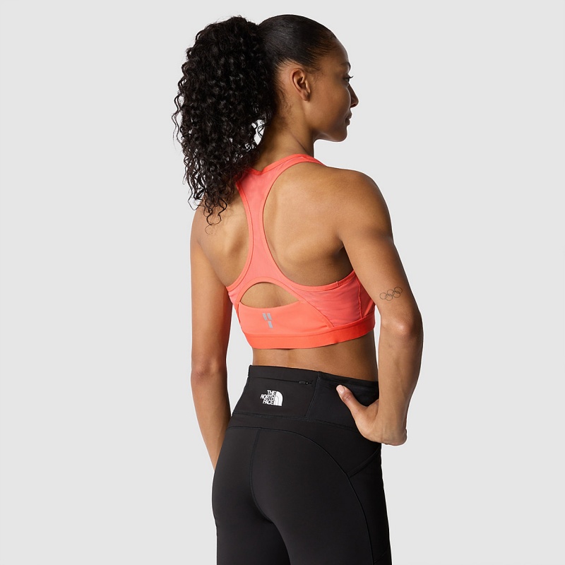 The North Face Movmynt Bra Radiant Orange | XLOHDZ-759