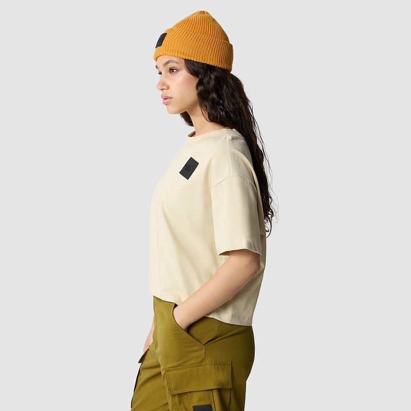 The North Face NSE Patch T-Shirt Gravel | PJFGHM-892