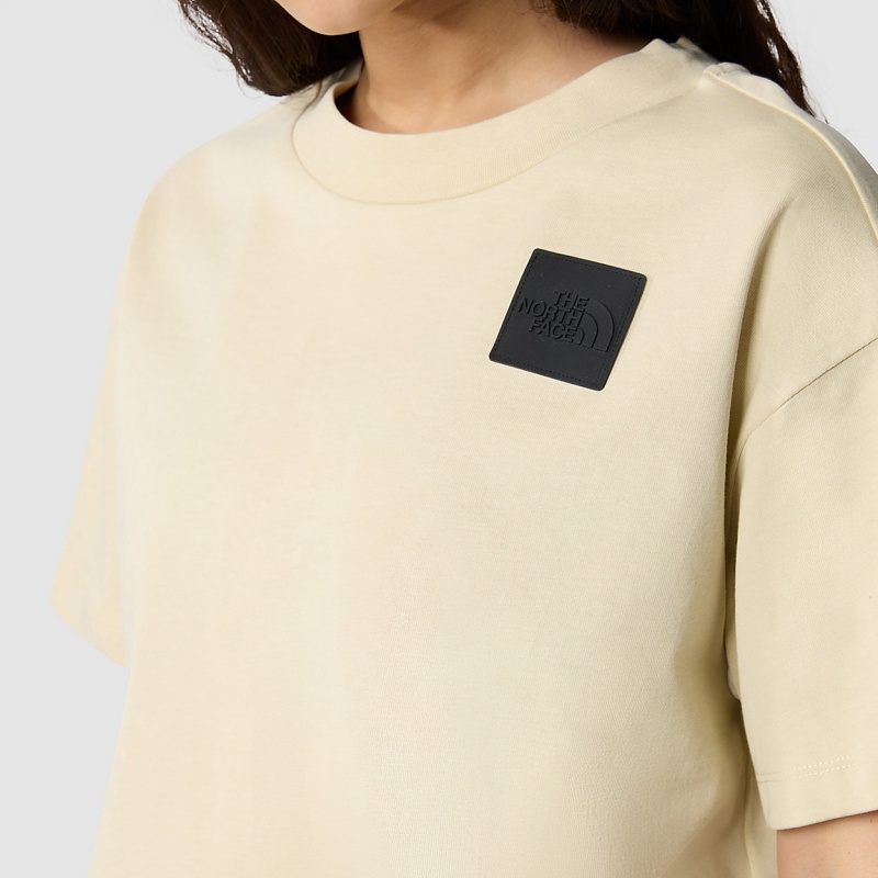 The North Face NSE Patch T-Shirt Gravel | PJFGHM-892