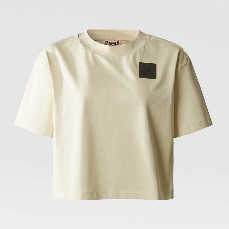 The North Face NSE Patch T-Shirt Gravel | PJFGHM-892