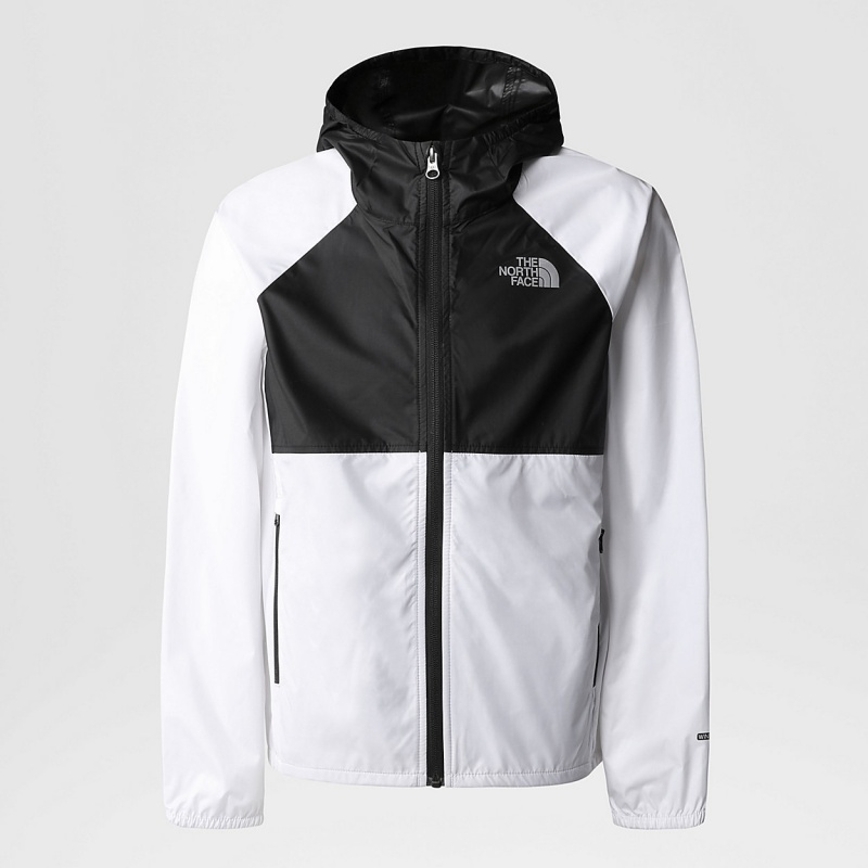 The North Face Never Stop Wind Jacket Tnf White | UKVMEI-254