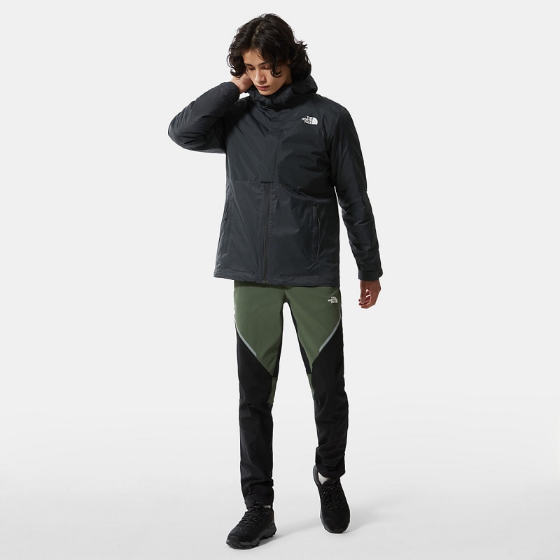 The North Face New DryVent™ Down Triclimate Jacket Asphalt Grey - Tnf Black | SQJDHW-241