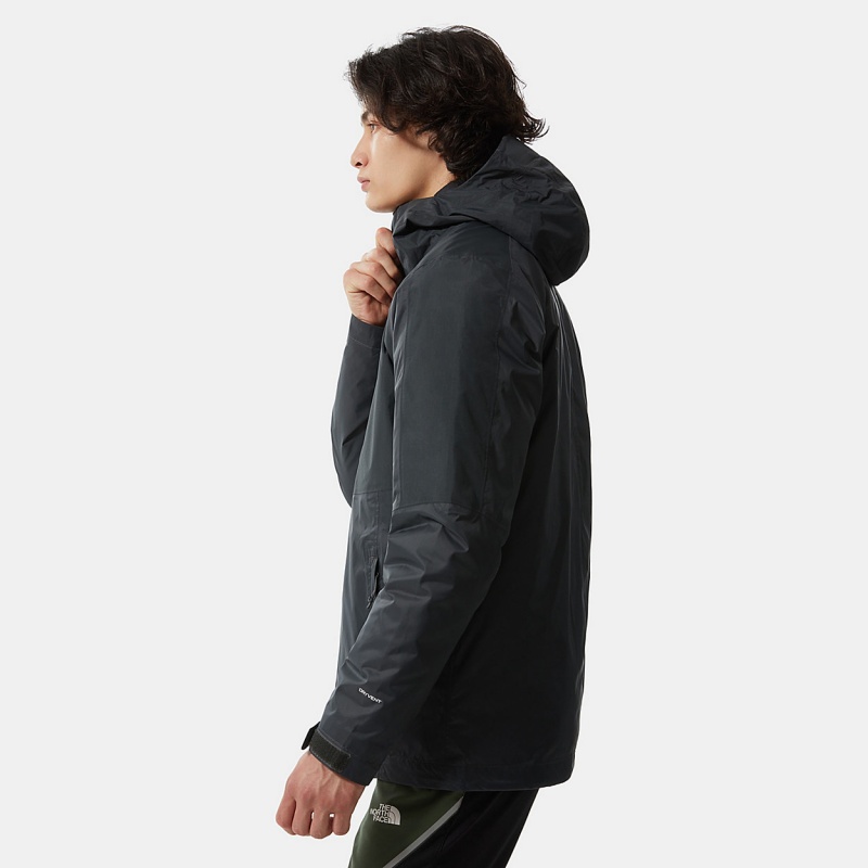 The North Face New DryVent™ Down Triclimate Jacket Asphalt Grey - Tnf Black | SQJDHW-241