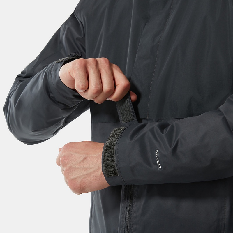 The North Face New DryVent™ Down Triclimate Jacket Asphalt Grey - Tnf Black | SQJDHW-241