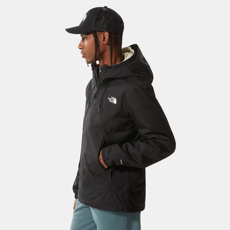 The North Face New Mountain Q Jacket Tnf Black | NEKRFZ-136