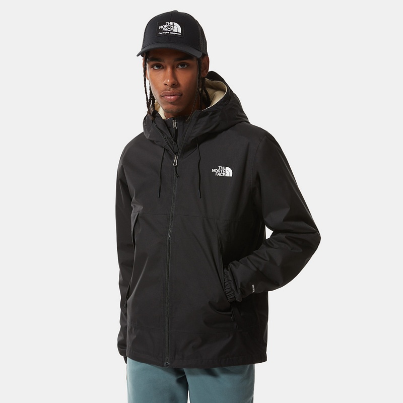 The North Face New Mountain Q Jacket Tnf Black | NEKRFZ-136