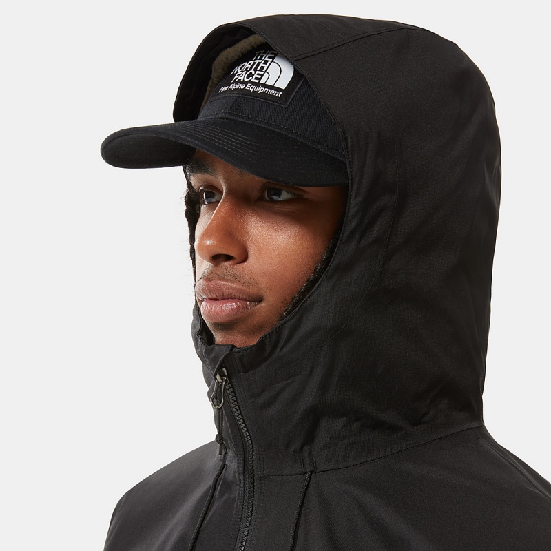 The North Face New Mountain Q Jacket Tnf Black | NEKRFZ-136