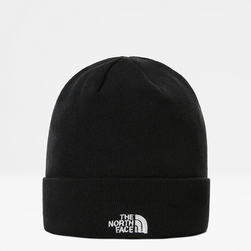 The North Face Norm Shallow Beanie Tnf Black | HMTXKQ-276