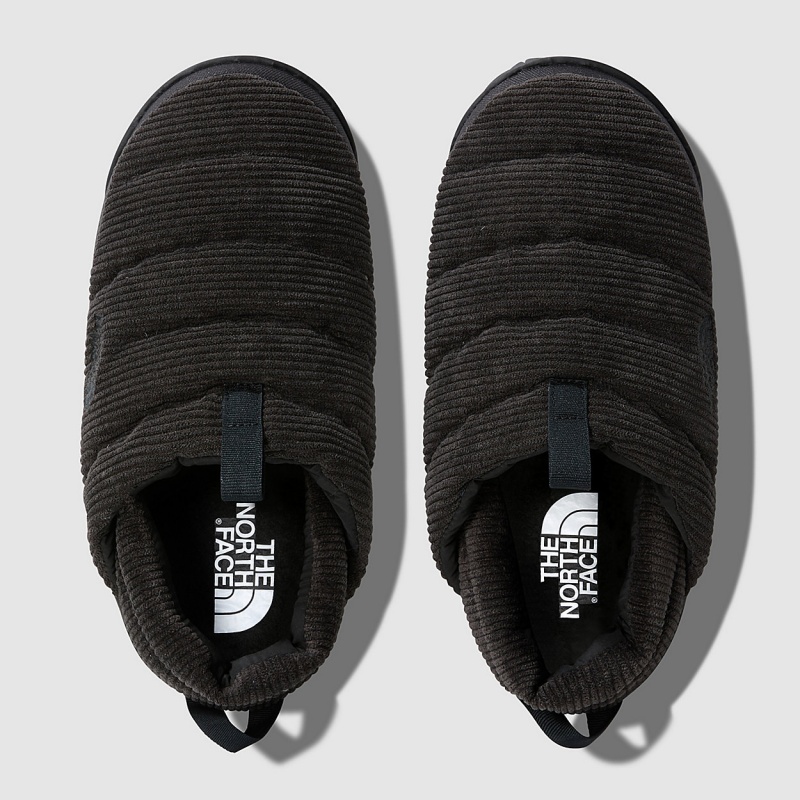 The North Face Nuptse Corduroy Street Mules Tnf Black - Tnf Black | ODERLG-814