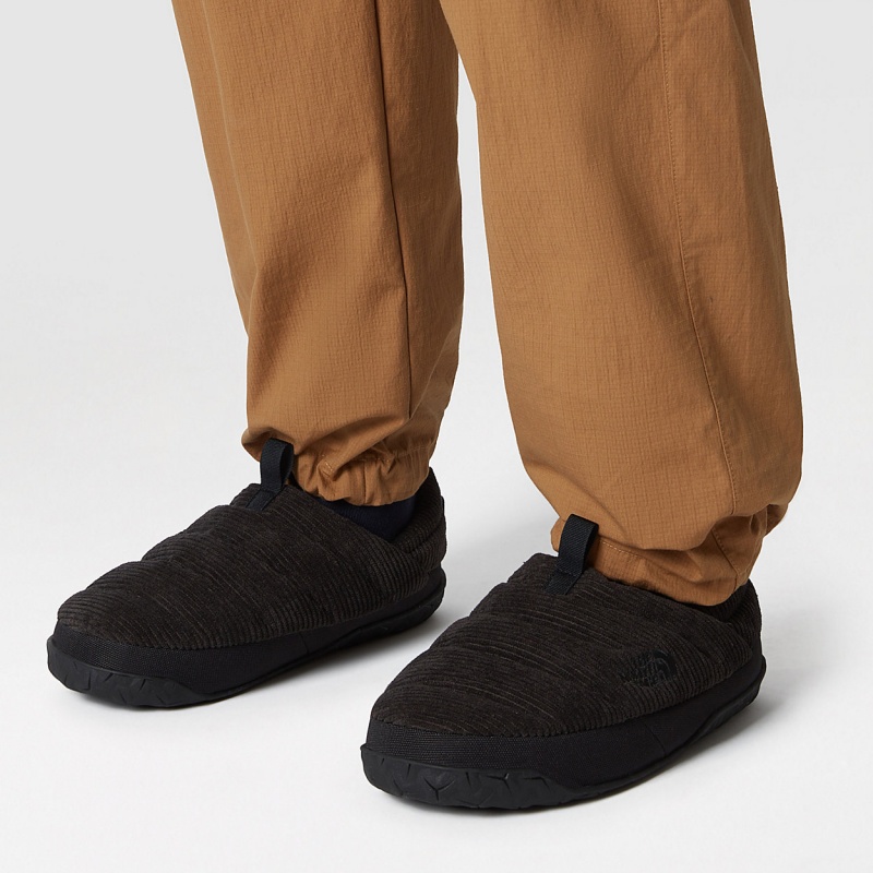 The North Face Nuptse Corduroy Street Mules Tnf Black - Tnf Black | ODERLG-814