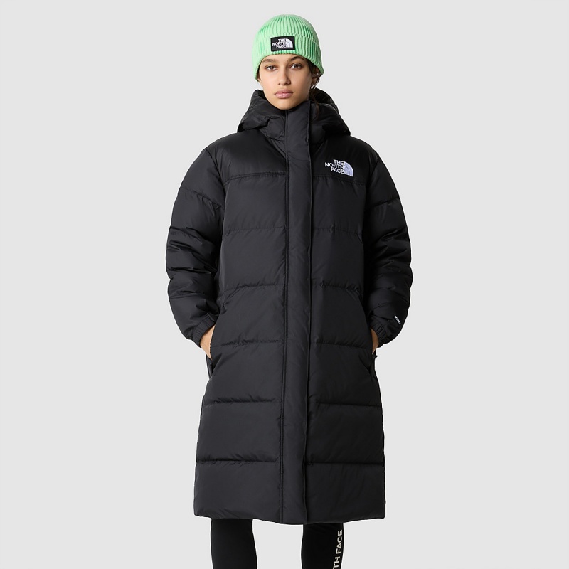 The North Face Nuptse Parka Tnf Black | UCZTGH-358