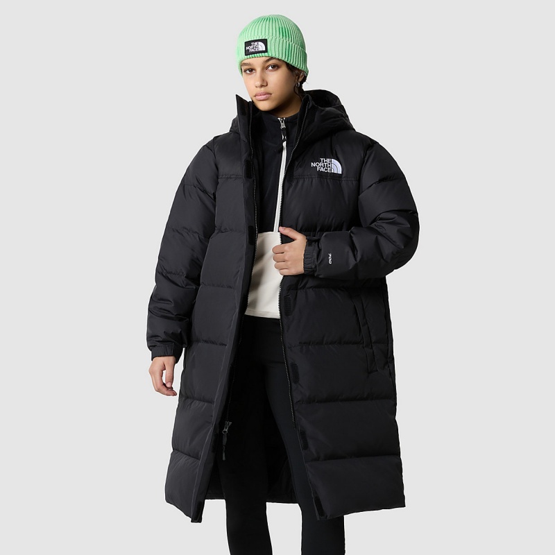 The North Face Nuptse Parka Tnf Black | UCZTGH-358