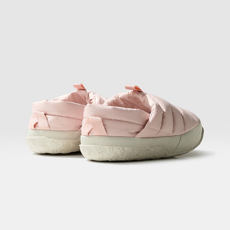 The North Face Nuptse Winter Mules Pink Moss/Sandstone | WFURXN-496