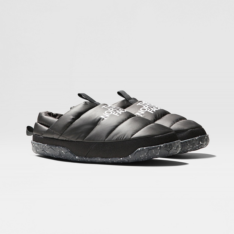 The North Face Nuptse Winter Mules Tnf Black - Tnf White | QIGHKR-375