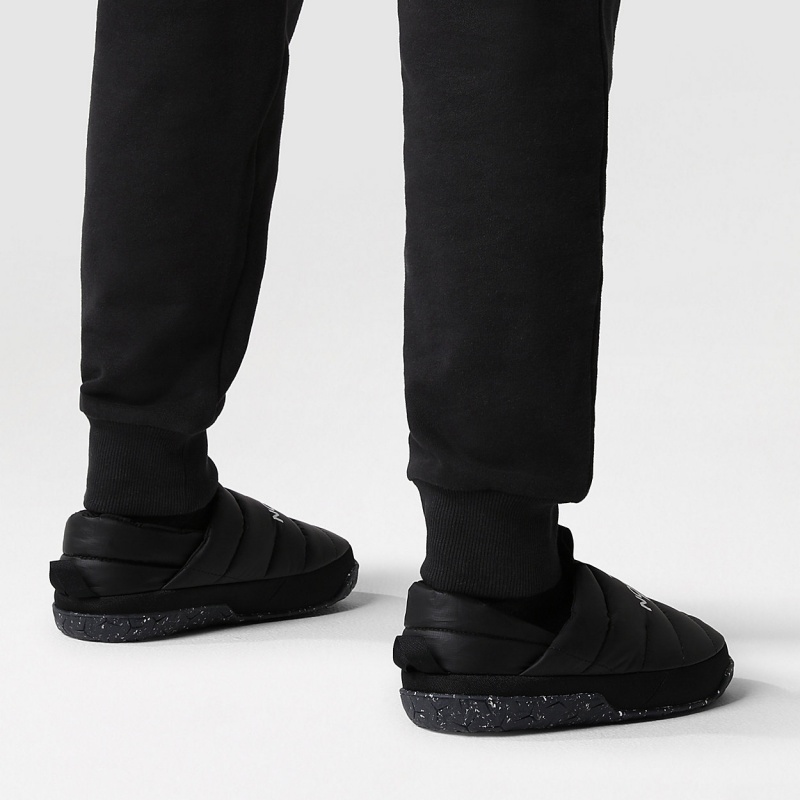 The North Face Nuptse Winter Mules Tnf Black - Tnf White | QIGHKR-375