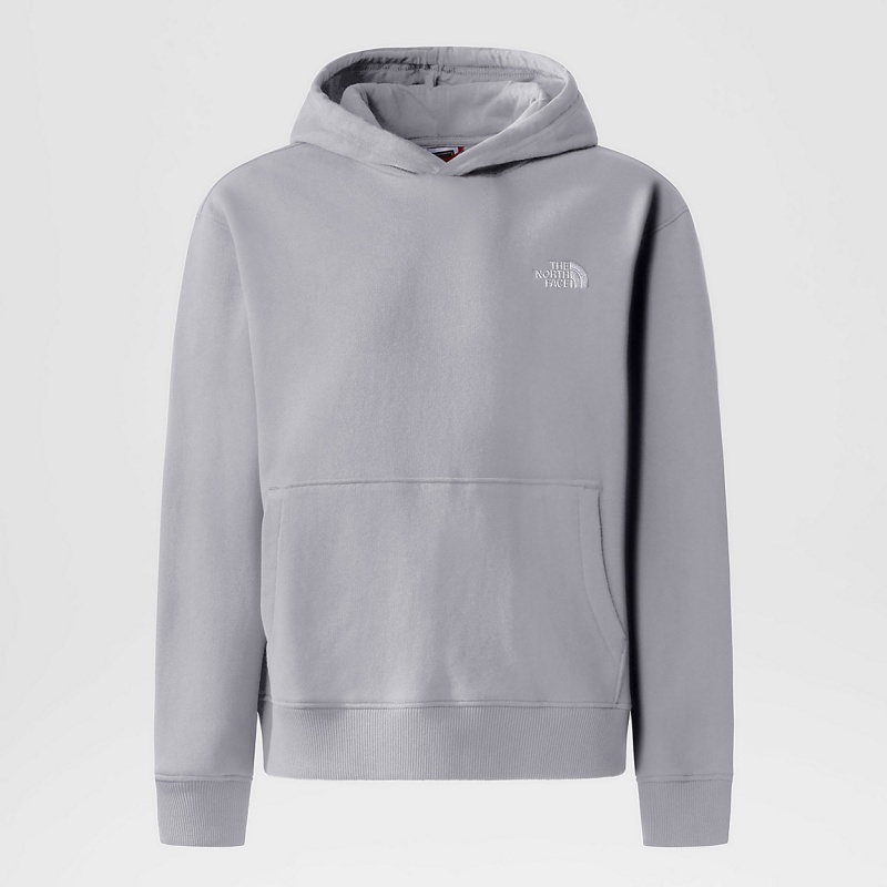 The North Face Oversized Hoodie Tnf Light Grey Heather | TWISZY-275