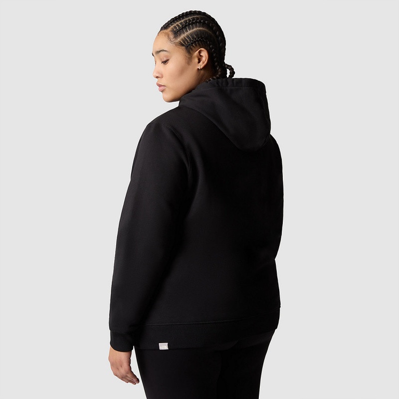 The North Face Plus Size Drew Peak Pullover Hoodie Tnf Black | RLYXFZ-327