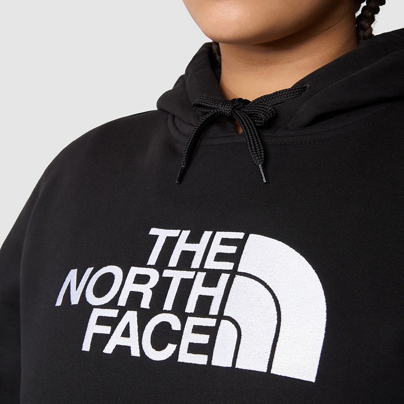 The North Face Plus Size Drew Peak Pullover Hoodie Tnf Black | RLYXFZ-327