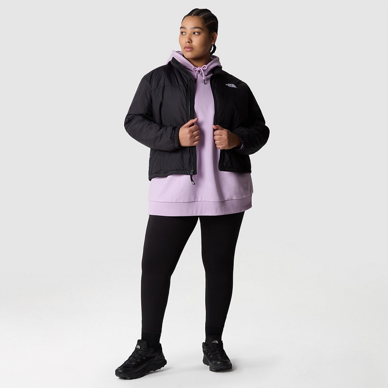 The North Face Plus Size Gosei Puffer Jacket Tnf Black | LGSVYO-179