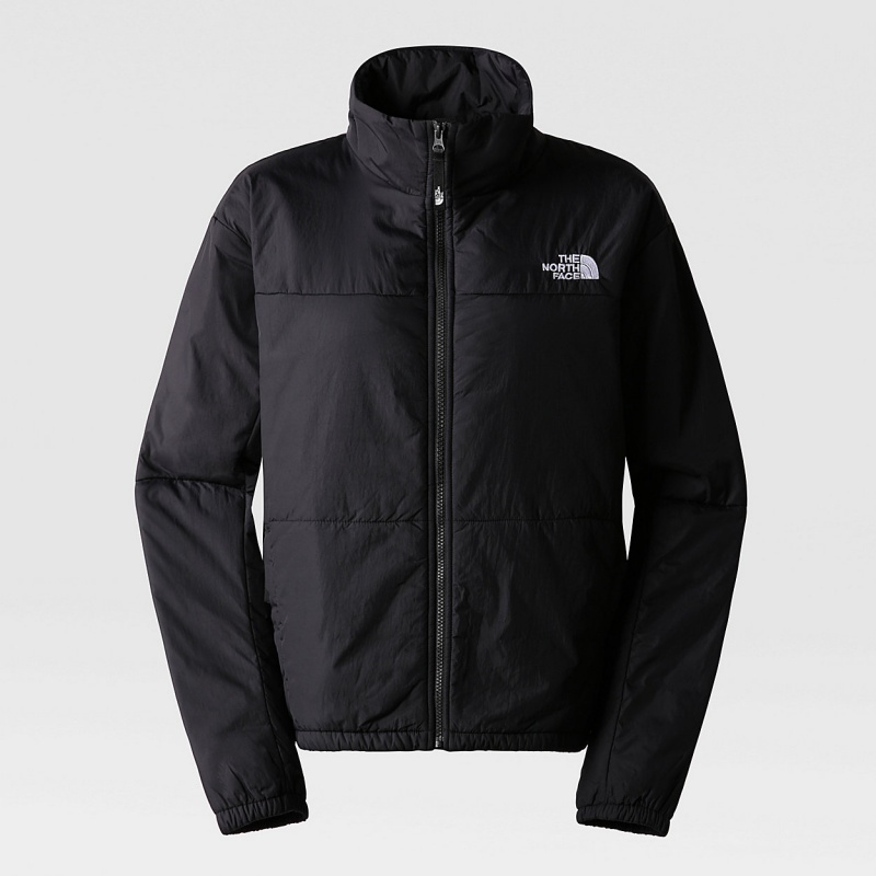 The North Face Plus Size Gosei Puffer Jacket Tnf Black | LGSVYO-179