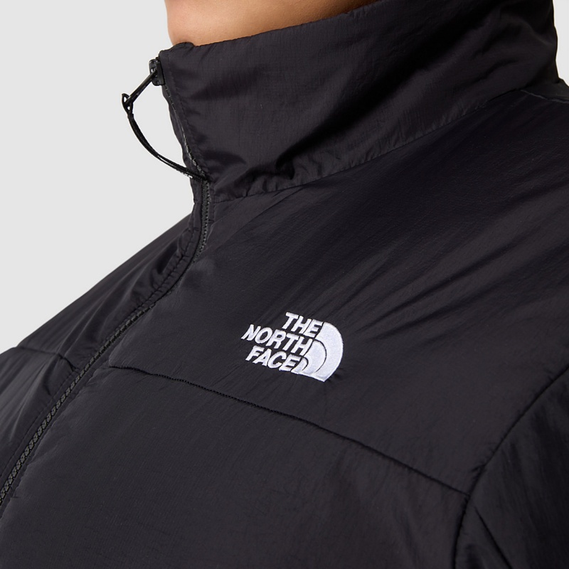 The North Face Plus Size Gosei Puffer Jacket Tnf Black | LGSVYO-179