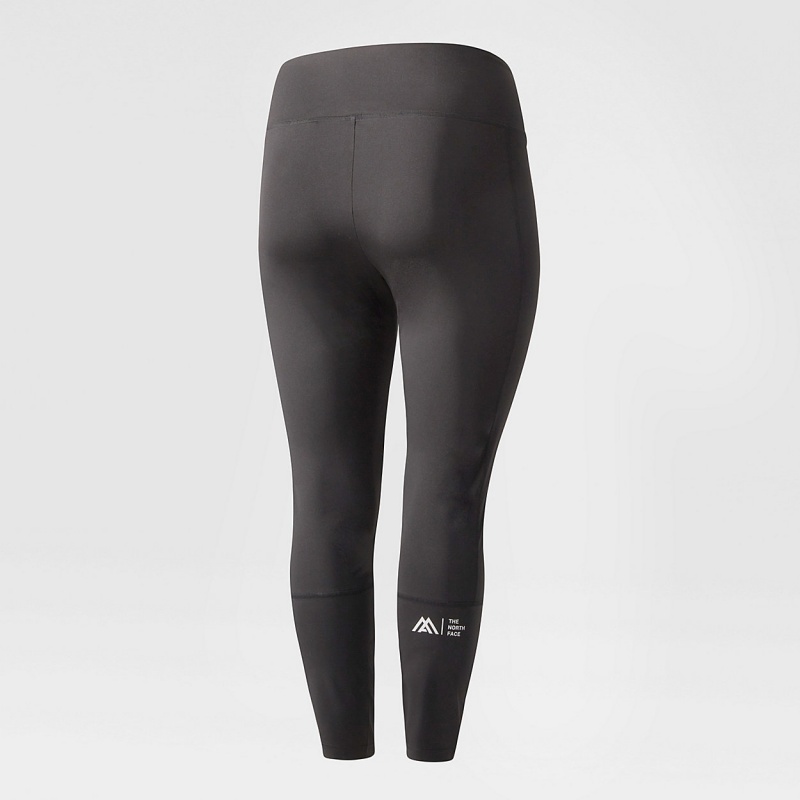 The North Face Plus Size Mountain Athletics Leggings Asphalt Grey - Tnf Black | WLTKHV-421