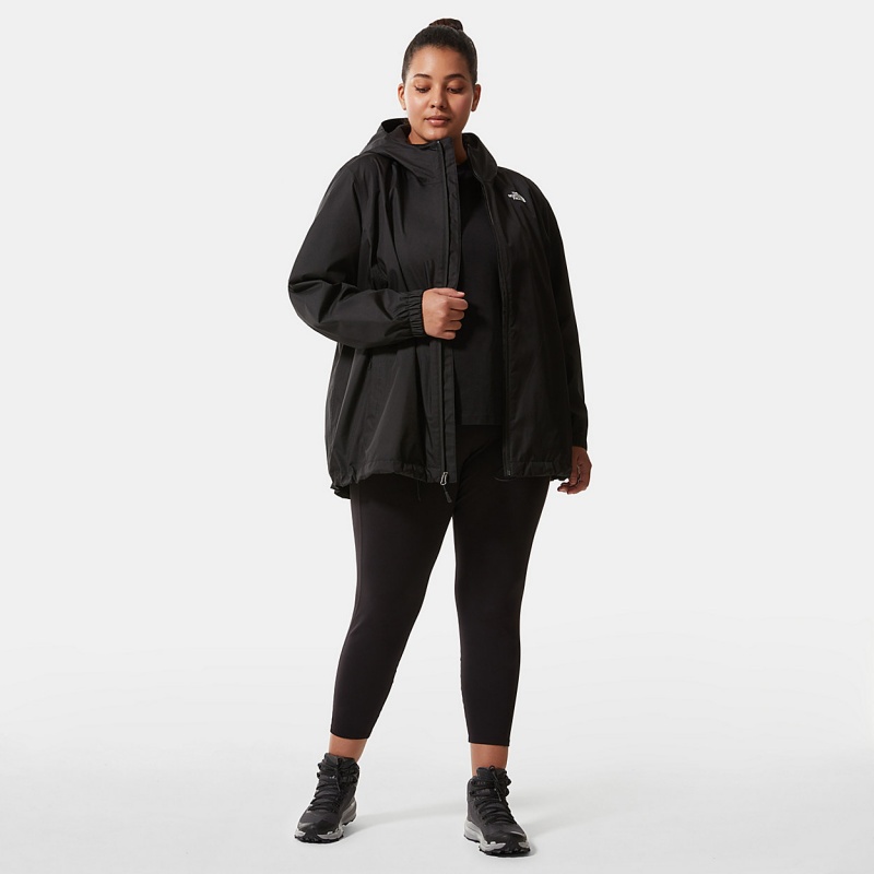 The North Face Plus Size Quest Jacket Tnf Black | XILQUJ-854