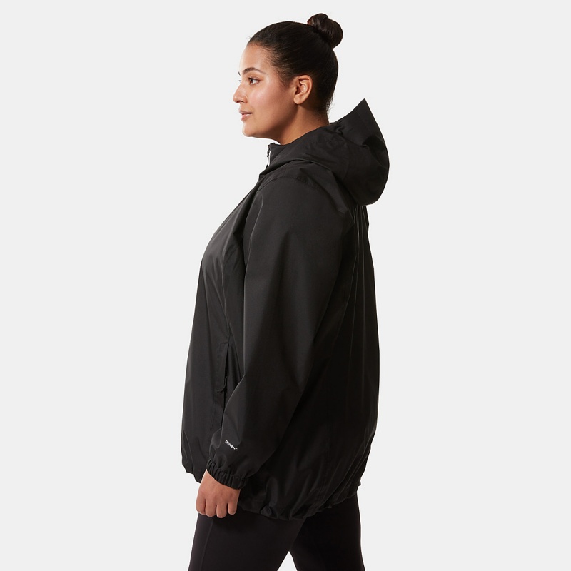 The North Face Plus Size Quest Jacket Tnf Black | XILQUJ-854